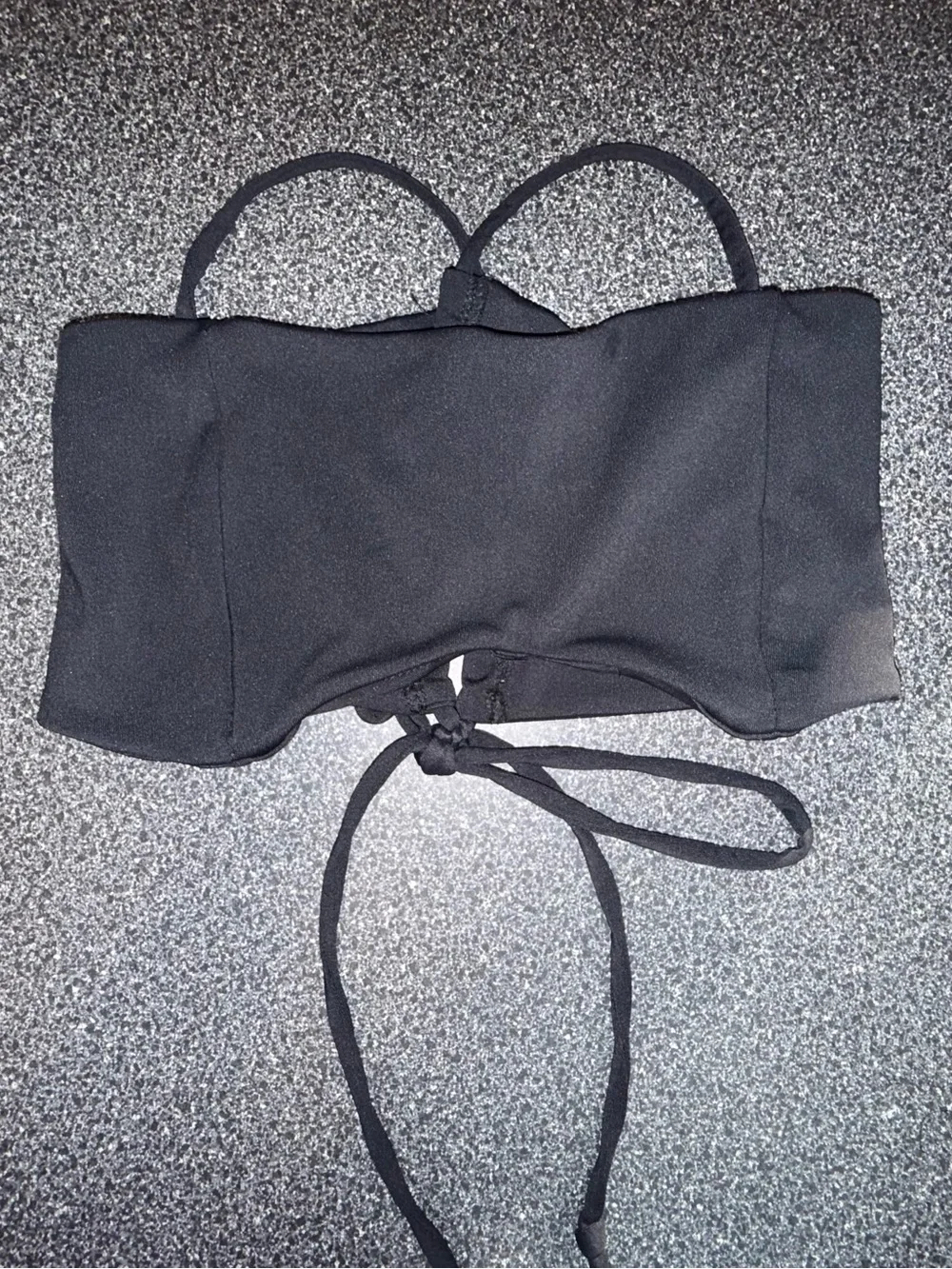 Tiger Friday Dance Black Bra Top Size Adult Small